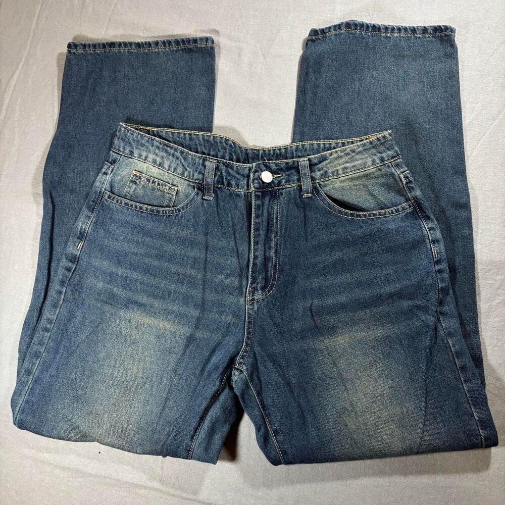 Men's Blue and Navy Jeans